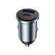 Автомобільний зарядний пристрій WIWU 35W Nano Lite A+C Fast Car Charger Wi-CC030 Gray 577582637 фото 4