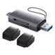 USB-хаб Baseus Lite Series USB-A & Type-C to SD/TF Card Reader Grey 308730896 фото 6