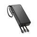 Зовнішній акумулятор HOCO J146A Night tide power bank with 4 cables(20000mAh) 968812033 фото 3
