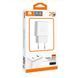 Мережевий зарядний пристрій WUW-C189 PD 20W Charger USB C + USB C white 378440406 фото 2
