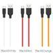 Кабель HOCO X21 Plus USB to Type-C 3A, 2m, silicone, silicone connectors, Black+White 122007414 фото 3