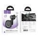 Автодержатель для телефона с БЗУ HOCO HW30 Crown magnetic wireless charging car holder (air outlet) Black Metal Gray 922902942 фото 2