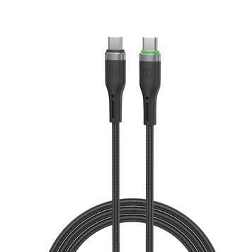 Кабель WIWU 60W OringLink Series Nylon Braided Cable Wi-C069 C-C 1M 105853585 фото