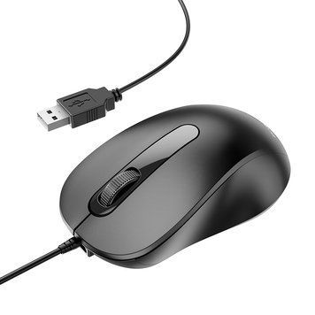 Миша BOROFONE BG4 Business wired mouse Black 797418242 фото