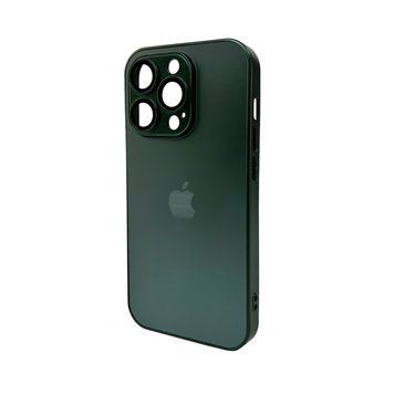 Чехол для смартфона AG Glass Matt Frame Color Logo for Apple iPhone 15 Pro Cangling Green 316771288 фото