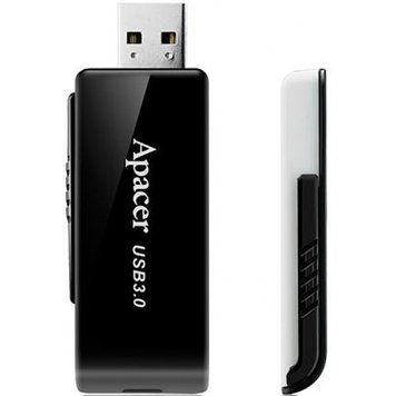 Флеш-накопитель Apacer USB 3.2 Gen 1 AH350 128Gb Black 101133090 фото