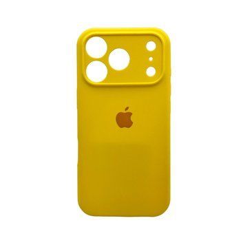 Чохол для смартфона Silicone Full Case AA Camera Protect for Apple iPhone 17 Pro Max 33,Canary Yellow 101752270 фото