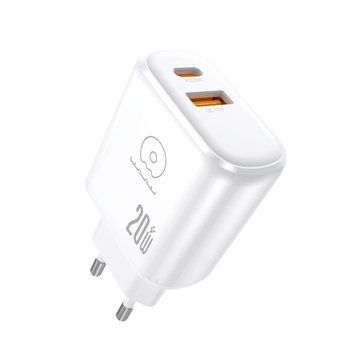 Мережевий зарядний пристрій WUW-C276 PD20W+QC18W 886626847 фото