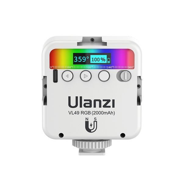 Видеосвет Ulanzi VL49 Rechargeable Mini RGB Light 6W White (2586) 878279125 фото