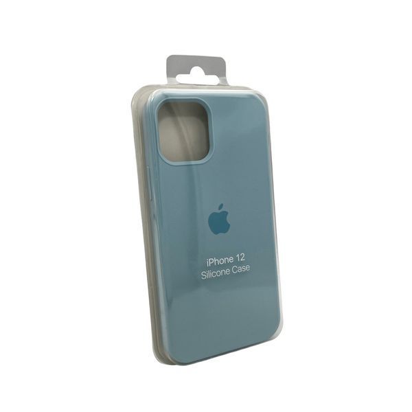 Чохол для смартфона Silicone Full Case AA Open Cam for Apple iPhone 12 27,Mist Blue 112745410 фото