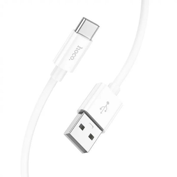 Кабель HOCO X87 Magic silicone charging data cable for Type-C White 154978110 фото