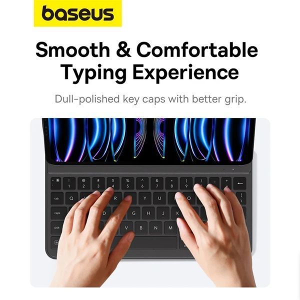 Клавіатура Baseus Brilliance Series Magnetic Keyboard Case for Pad Mini 6 8.3&Prime; Cluster Black (with Simple Series Type-C Cable) 506812886 фото