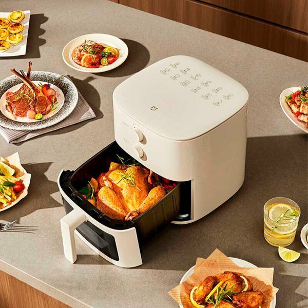 Мультипіч (аерогриль) Xiaomi Mi Home Air Fryer N1 5L (MAF11) White (Китайська вилка) 994943118 фото
