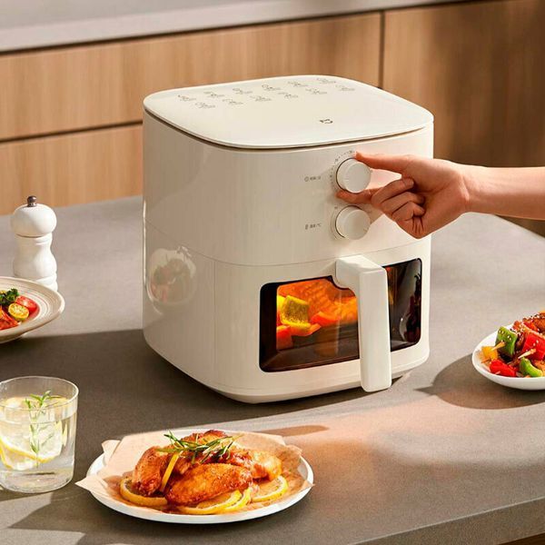 Мультипіч (аерогриль) Xiaomi Mi Home Air Fryer N1 5L (MAF11) White (Китайська вилка) 994943118 фото