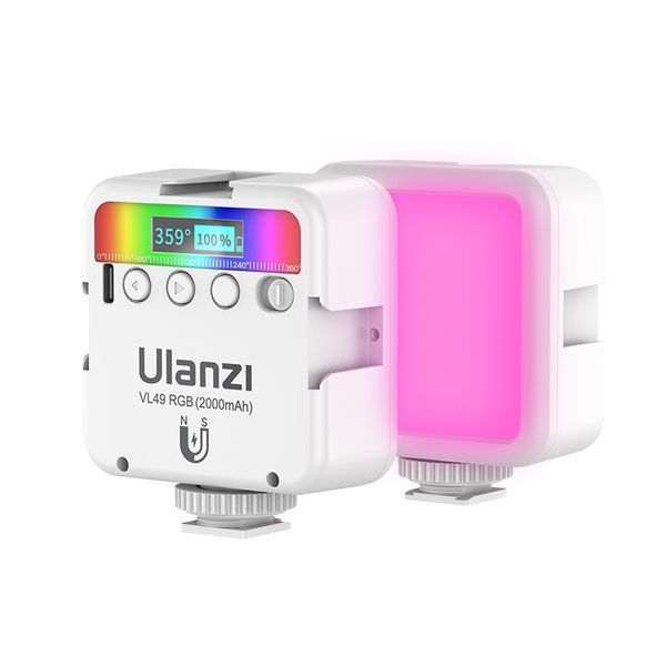 Видеосвет Ulanzi VL49 Rechargeable Mini RGB Light 6W White (2586) 878279125 фото