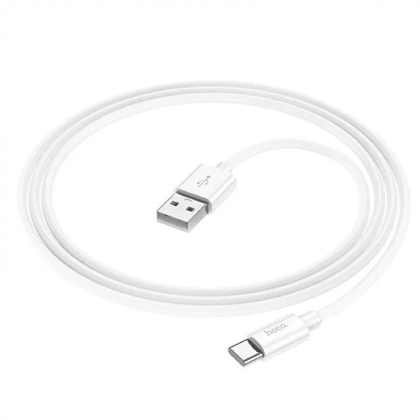 Кабель HOCO X87 Magic silicone charging data cable for Type-C White 154978110 фото