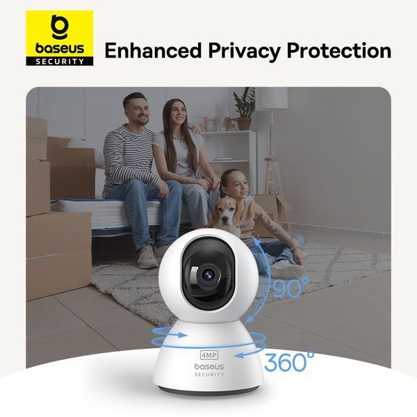 IP-камера видеонаблюдения Baseus Security P1 Indoor Camera 3K White EU 500716270 фото