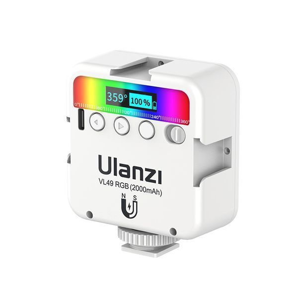Видеосвет Ulanzi VL49 Rechargeable Mini RGB Light 6W White (2586) 878279125 фото