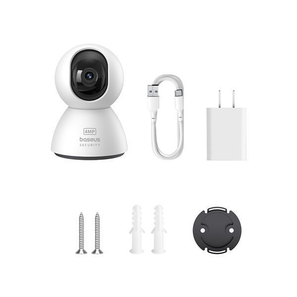 IP-камера видеонаблюдения Baseus Security P1 Indoor Camera 3K White EU 500716270 фото