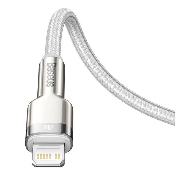 Кабель Baseus Cafule Series Metal Data Cable Type-C to iP PD 20W 1m Green 931325385 фото
