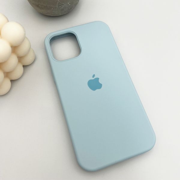 Чохол для смартфона Silicone Full Case AA Open Cam for Apple iPhone 12 27,Mist Blue 112745410 фото