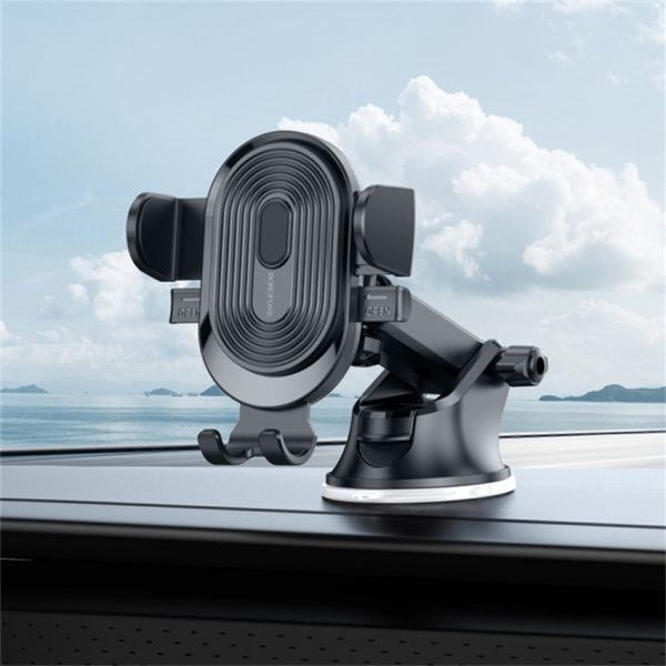 Автодержатель для телефона BOROFONE BH85 Experience one-button car holder(center console) 571528577 фото