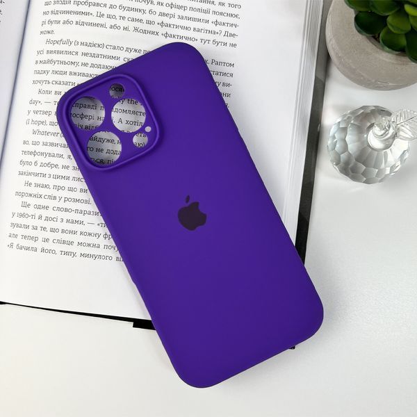 Чехол для смартфона Silicone Full Case AA Camera Protect for Apple iPhone 16 Pro 54,Amethist 159840444 фото