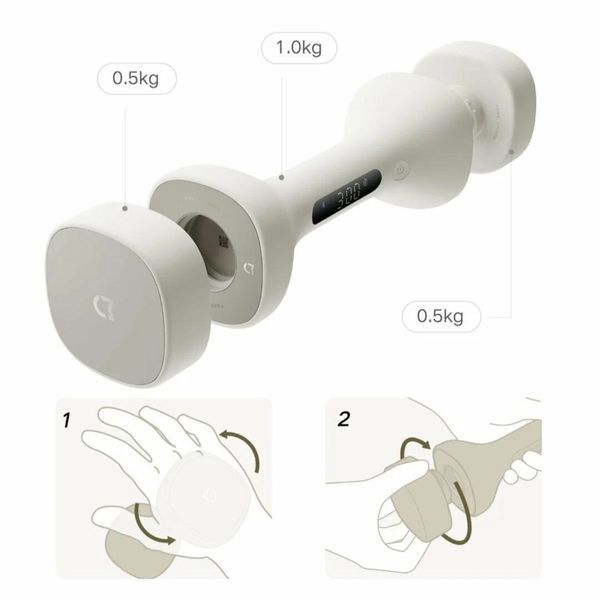 Розумни гантели Xiaomi Mijia Intelligent Dumbbell Light Green 550706398 фото
