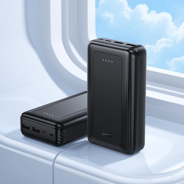 Зовнішній акумулятор HOCO J165A Honey power bank(20000mAh) Black 928880167 фото