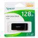 Флеш-накопитель Apacer USB 3.2 Gen 1 AH350 128Gb Black 101133090 фото 2