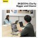 USB-хаб Baseus Metal Gleam Series 12-in-1 Multifunctional Type-C HUB Docking Station Gray 551155174 фото 13