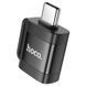 Адаптер HOCO UA31C Type-C male to USB female OTG adapter Black 289423002 фото 4