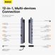 USB-хаб Baseus Metal Gleam Series 12-in-1 Multifunctional Type-C HUB Docking Station Gray 551155174 фото 11
