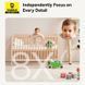 IP-камера видеонаблюдения Baseus Security P1 Indoor Camera 3K White EU 500716270 фото 12