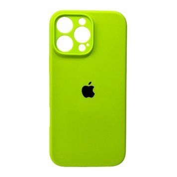 Чохол для смартфона Silicone Full Case AA Camera Protect for Apple iPhone 16 Pro 24,Shiny Green 364811926 фото