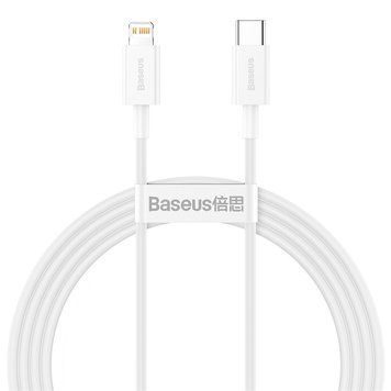 Кабель Baseus Superior Series Fast Charging Data Cable Type-C to iP PD 20W 1.5m White 290943119 фото