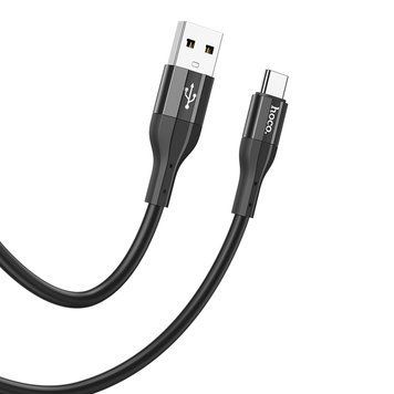 Кабель Hoco X72 Creator silicone charging data cable for Type-C Black 328157297 фото