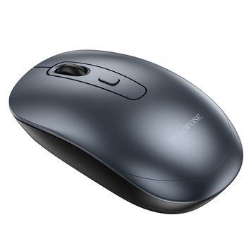 Маніпулятор миша BOROFONE BG13 Winner 2.4G business wireless mouse Black Metal Gray 877305684 фото