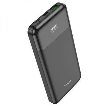 Зовнішній акумулятор HOCO J102 Cool figure PD20W+QC3.0 power bank(10000mAh) Black 112539117 фото