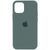 Чохол для смартфона Silicone Full Case AA Open Cam for Apple iPhone 12 Pro Max 46,Pine Green 100032478 фото