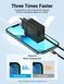 Мережевий зарядний пристрій Vention 1-port USB-C Wall Charger(20W) EU-Plug Black (FADB0-EU) 364887264 фото 2
