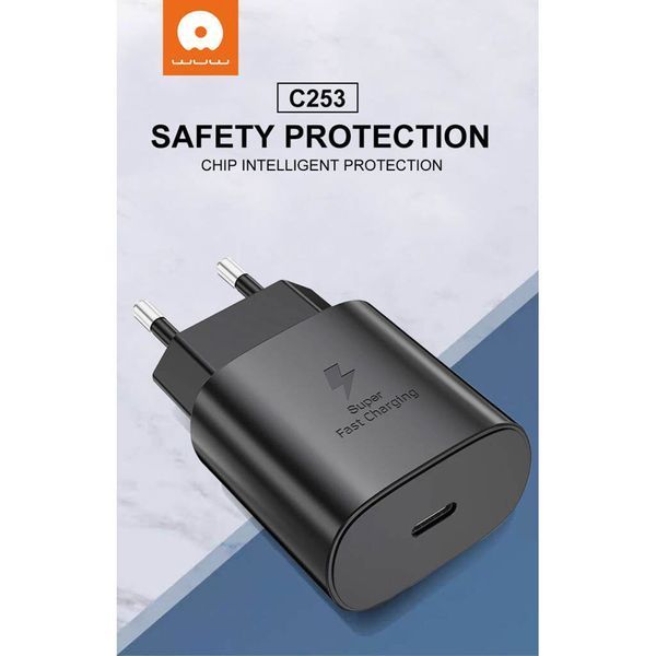 Сетевое зарядное устройство WUW C253 PD 25W Charger 764707883 фото
