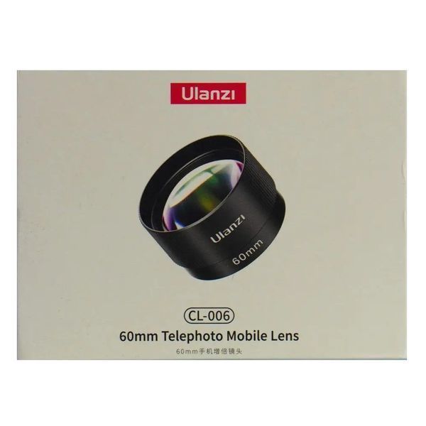 Объектив для телефона Ulanzi Vijim Ulanzi CL-006 60mm Telephoto lens (UV-F006 CL-006) 248964312 фото