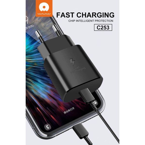 Сетевое зарядное устройство WUW C253 PD 25W Charger 764707883 фото