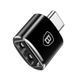 Адаптер Baseus USB Female To Type-C Male Adapter Converter Black 875784736 фото 1