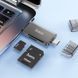 Кардрідер HOCO HB39 USB/Type-C 3.0 high-speed card reader Metal Gray 210932279 фото 7