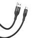 Кабель Hoco X72 Creator silicone charging data cable for Type-C Black 328157297 фото 1