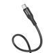 Кабель Hoco X72 Creator silicone charging data cable for Type-C Black 328157297 фото 4