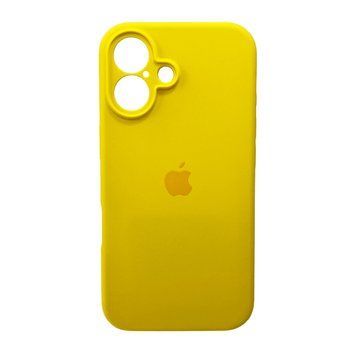 Чехол для смартфона Silicone Full Case AA Camera Protect for Apple iPhone 16 56,Sunny Yellow 610491398 фото