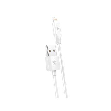 Кабель HOCO X1 USB to iP 2.4A, 1m, PVC, PVC connectors, White 403476301 фото